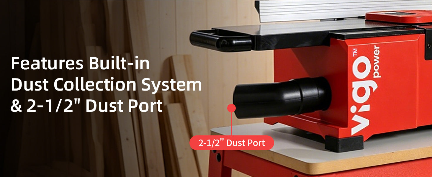 6 Inch Jointer with Spiral Cutterhead