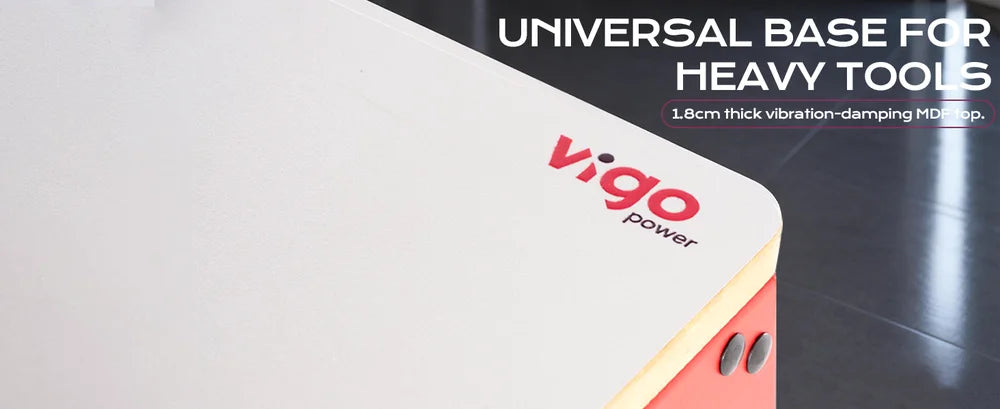Vigo power universal base for heavy tools with text on a white background｜desktop