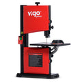 Red and black band saw with 'Vigo Power' branding on a white background｜card